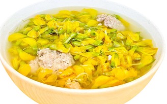 Hương vị quê hương: Nghe mưa, nhớ canh bông điên điển