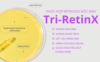 Công thức phức hợp Retinoids độc bản: Tái tạo da mịn màng không bong tróc