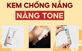 Tổng kết 2024: Top 3 kem chống nắng nâng tone trắng hồng 'cà thẻ' miết không tiếc