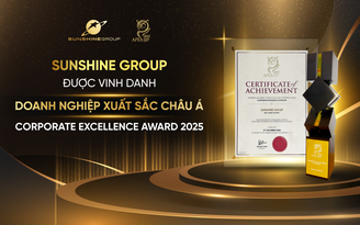 Sunshine Group được vinh danh Doanh nghiệp xuất sắc châu Á tại APEA 2025