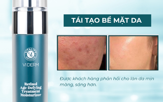 Bí quyết trẻ hóa da tuổi 30+: Vi Derm Retinol Age-Defying Treatment Moisturizer có hiệu quả?