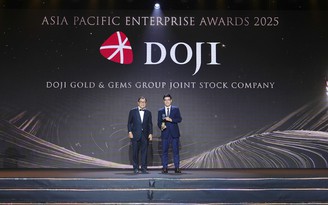 Tập đoàn DOJI liên tiếp được vinh danh những giải thưởng uy tín