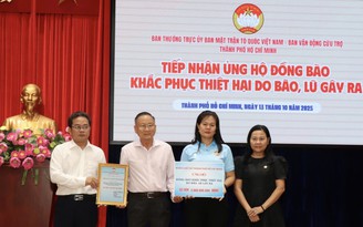 TP.HCM đã chi hơn 67 tỉ đồng hỗ trợ đồng bào vùng bão lũ