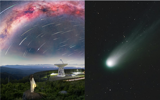 Hiếm có: Mưa sao băng Orionids và 2 sao chổi cùng xuất hiện trên bầu trời Việt Nam