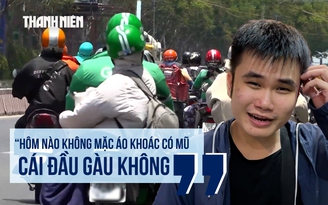 Mũ bảo hiểm mốc, ướt, bốc mùi: Ám ảnh khó nói khi đi xe ôm