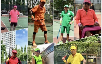 Chủ căn nhà màu hồng ở TP.HCM: Mặc đồ 'tông xuyệt tông' chơi tennis mỗi ngày