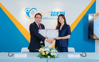 Dược mỹ phẩm Trioderma ký kết hợp tác chiến lược cùng VIETMEDI Healthcare Center