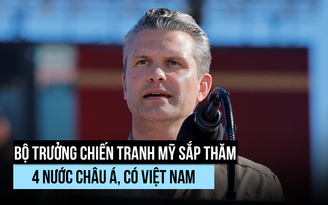 Bộ trưởng Chiến tranh Mỹ sẽ công du châu Á, có đến Việt Nam