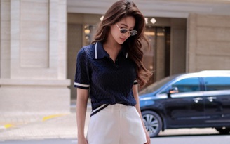 Khoe trọn sắc vóc yêu kiều cùng quần shorts cạp cao