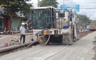 Người dân lo lắng việc sử dụng vật liệu tái chế tại chỗ, sửa quốc lộ 14