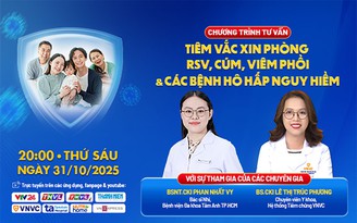 Phòng RSV, cúm, viêm phổi và các bệnh hô hấp ở trẻ em và người lớn