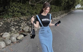 Chân váy đuôi cá denim bắt trọn từng khoảnh khắc thanh lịch