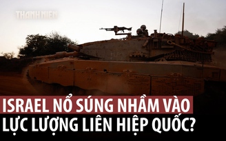 Xe tăng Israel bắn vào lực lượng gìn giữ hòa bình Liên Hiệp Quốc