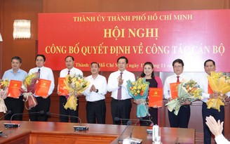 TP.HCM điều động nhiều phó giám đốc sở, bí thư phường