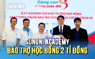 SunUni Academy bảo trợ học bổng 2 tỉ đồng, đồng hành cùng trẻ mồ côi chương trình 'Cùng con đi tiếp cuộc đời'
