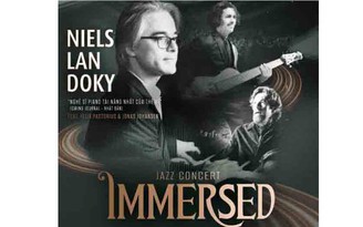 'Hiệp sĩ jazz' Niels Lan Doky biểu diễn tại TP.HCM