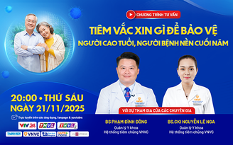 Tiêm vắc xin gì để bảo vệ người cao tuổi, người bệnh nền cuối năm?