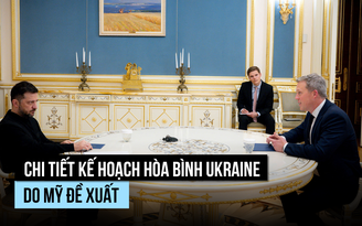 Có gì trong kế hoạch 28 điểm giải quyết xung đột Ukraine được ông Trump ủng hộ?