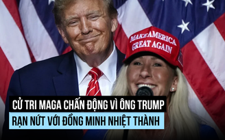 Cử tri MAGA chấn động vì ông Trump rạn nứt với đồng minh nhiệt thành