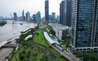 Bờ sông Sài Gòn đổi diện mạo với dự án công viên Ba Son giai đoạn 2