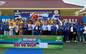 Geru Sport chinh phục Aeon và đồng hành cùng giải bóng đá Doanh nhân Sài Gòn