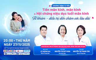Tư vấn sức khỏe: Bác sĩ tư vấn chăm sóc sức khỏe phụ nữ tuổi mãn kinh