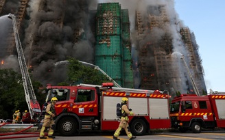 Chưa ghi nhận trường hợp người Việt bị ảnh hưởng trong vụ cháy chung cư ở Hồng Kông
