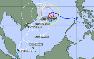 Xuất hiện áp thấp mới, lo bão số 15 (bão Koto) diễn biến phức tạp