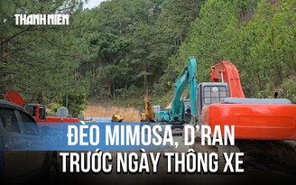 Đèo Mimosa, D’Ran trước ngày thông xe hiện trạng ra sao?