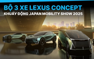 Bộ ba Lexus Concept mãn nhãn khách thưởng lãm Japan Mobility Show 2025