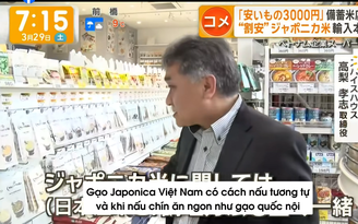 Gạo Việt Nam tại Nhật Bản: Từ ‘hiện diện’ đến sự công nhận của người tiêu dùng
