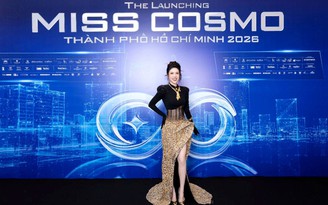 CEO Lâm Ngân nổi bật trên ghế nóng Miss Cosmo TPHCM 2026