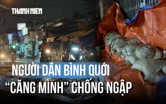 Dân Bình Quới 'xoay xở' với triều cường: ‘chỉ còn cách xây gờ chắn hoặc nâng nền’