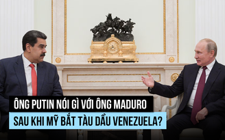 Tổng thống Putin nói gì sau khi Mỹ bắt tàu dầu Venezuela?