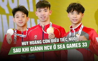 Huy Hoàng còn tiếc nuối điều này sau khi giành HCV ở SEA Games 33