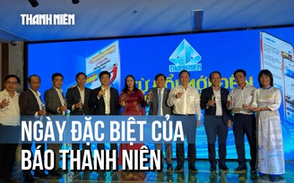 Ngày đặc biệt của Báo Thanh Niên: Tập thể và nhiều cá nhân được tuyên dương