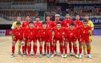 Futsal nam Việt Nam tăng 6 bậc trên bảng xếp hạng FIFA, gia nhập tốp 20 thế giới
