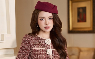 Tối giản nhưng sang xịn nhờ diện áo tweed vào mùa đông