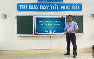 Tôi đi thi giáo viên dạy giỏi