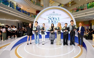 Dàn sao tham gia sự kiện ra mắt nền tảng truyền thông ‘Sống đẹp’