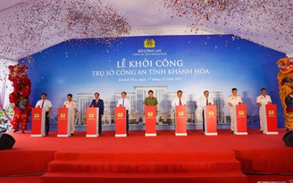 Khởi công xây dựng trụ sở Công an tỉnh Khánh Hòa hơn 900 tỉ đồng