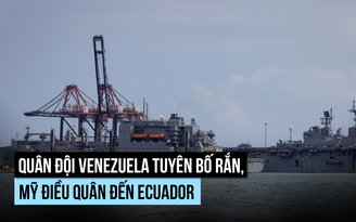 Quân đội Venezuela 'không nao núng', Mỹ điều không quân đến Ecuador