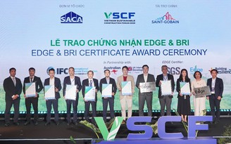 Sai Gon High Rise vinh dự đón nhận chứng chỉ công trình xanh EDGE cho The Aspira