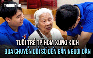 Tuổi trẻ TP.HCM hỗ trợ chính quyền 2 cấp – đưa chuyển đổi số đến người dân