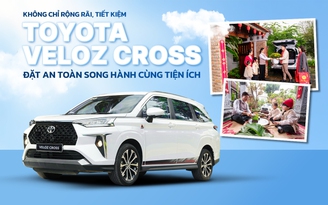 Không chỉ rộng rãi, tiết kiệm: Toyota Veloz Cross đặt an toàn song hành cùng tiện ích