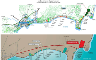 Dự án Sân golf Hòn Rơm dính hàng loạt sai phạm
