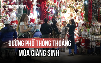 ‘Dọn dẹp’ lại phố Hàng Mã, giáng sinh Hà Nội có kém vui?