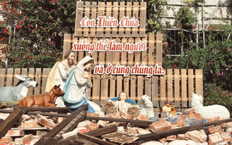 Giáng sinh 2025: Vì sao hang đá ở nhà thờ Đức Bà Sài Gòn được dựng bằng gạch vụn?