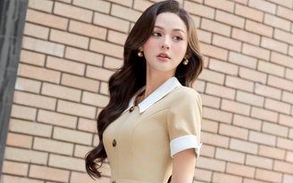 Váy midi cổ điển đa nhiệm, mặc lúc nào cũng hợp