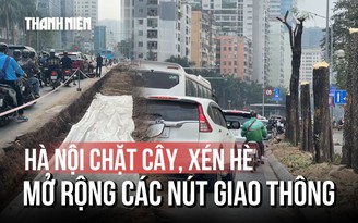 Hà Nội chặt cây, xén hè: người dân vừa mừng vừa lo